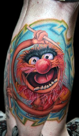 Tattoos - Animal from The Muppets.